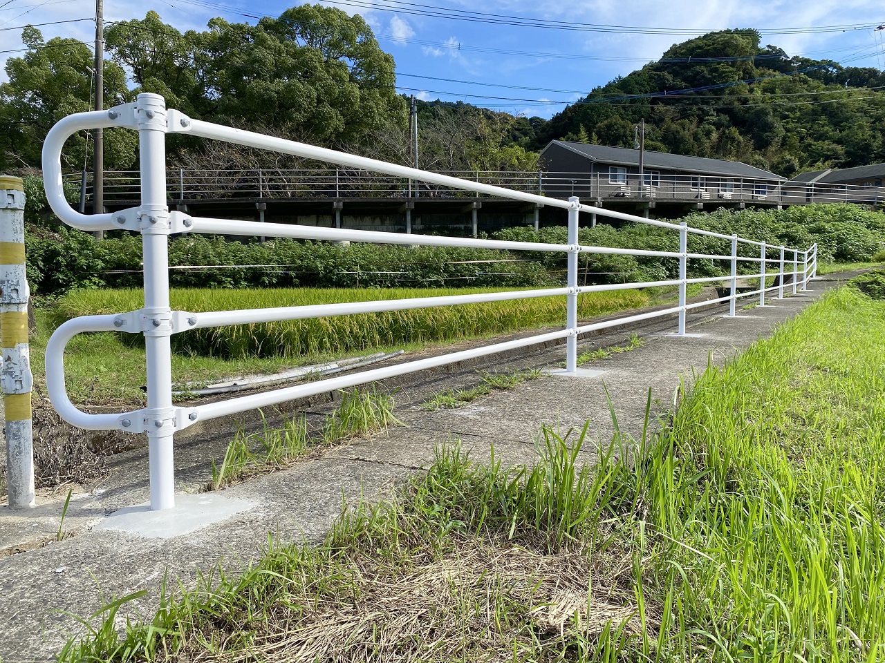 転落防止柵（横ビーム型）