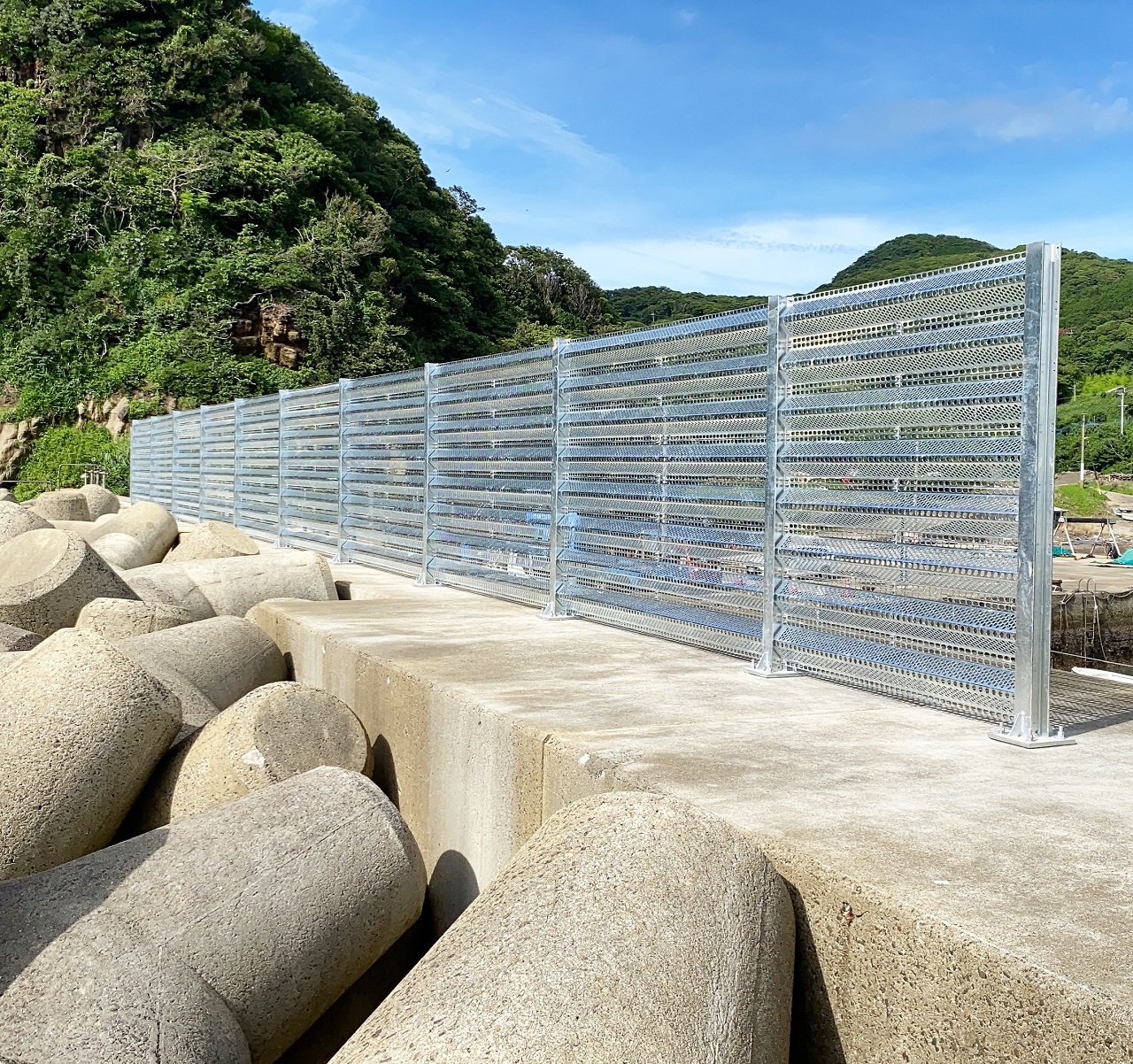 防風柵/通路シェルター